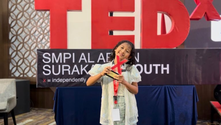 Kinara: A Changemaker from BINUS SCHOOL Semarang who Took the TEDx Stage
